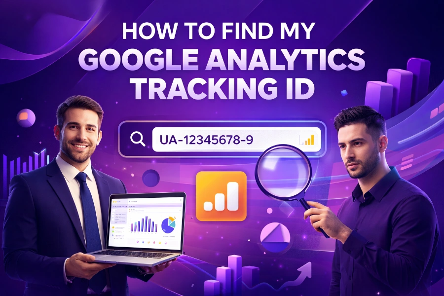 how to find my google analytics tracking id
