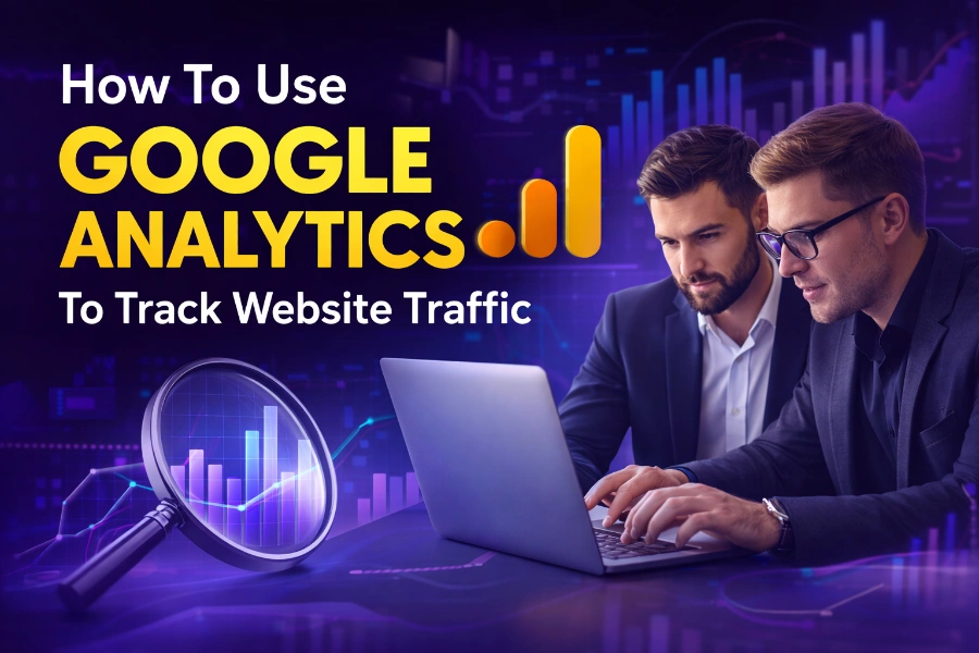 how to use google analytics to track website traffic